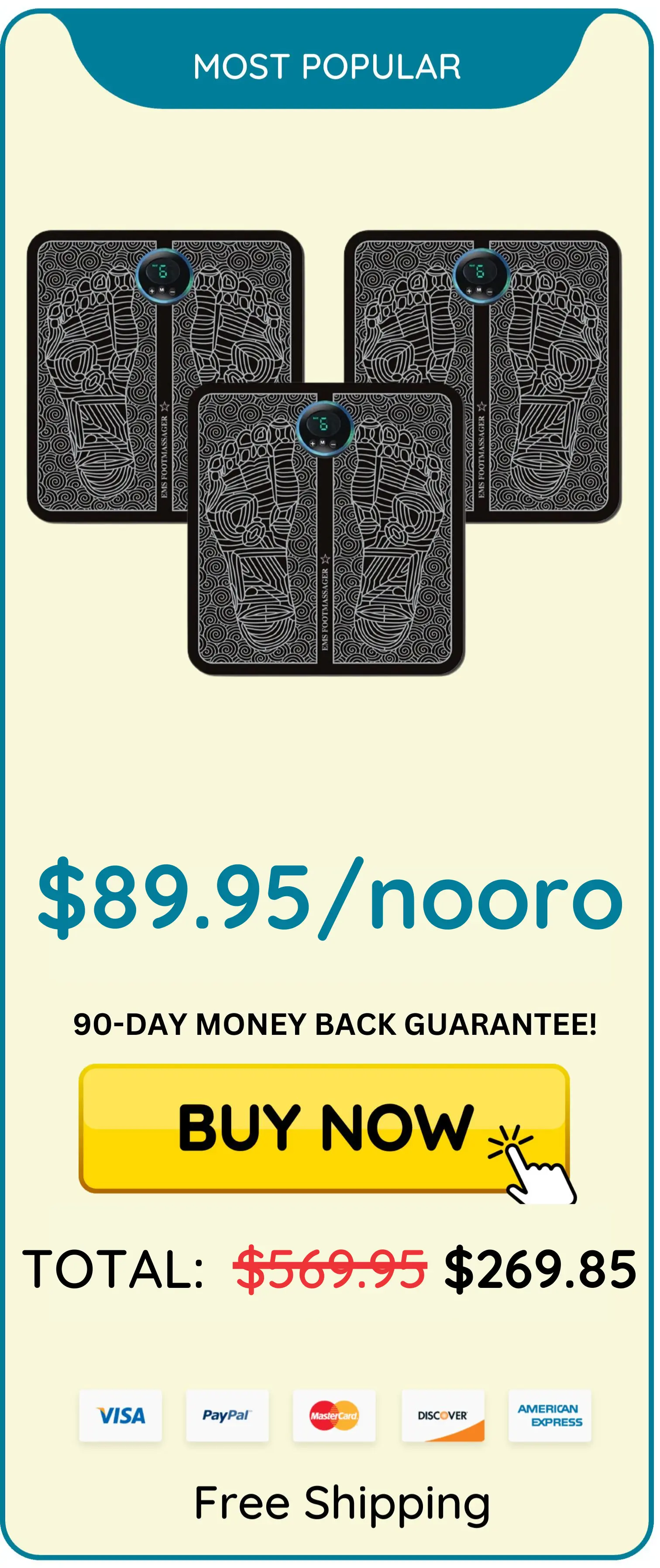 Nooro Foot Massager 5